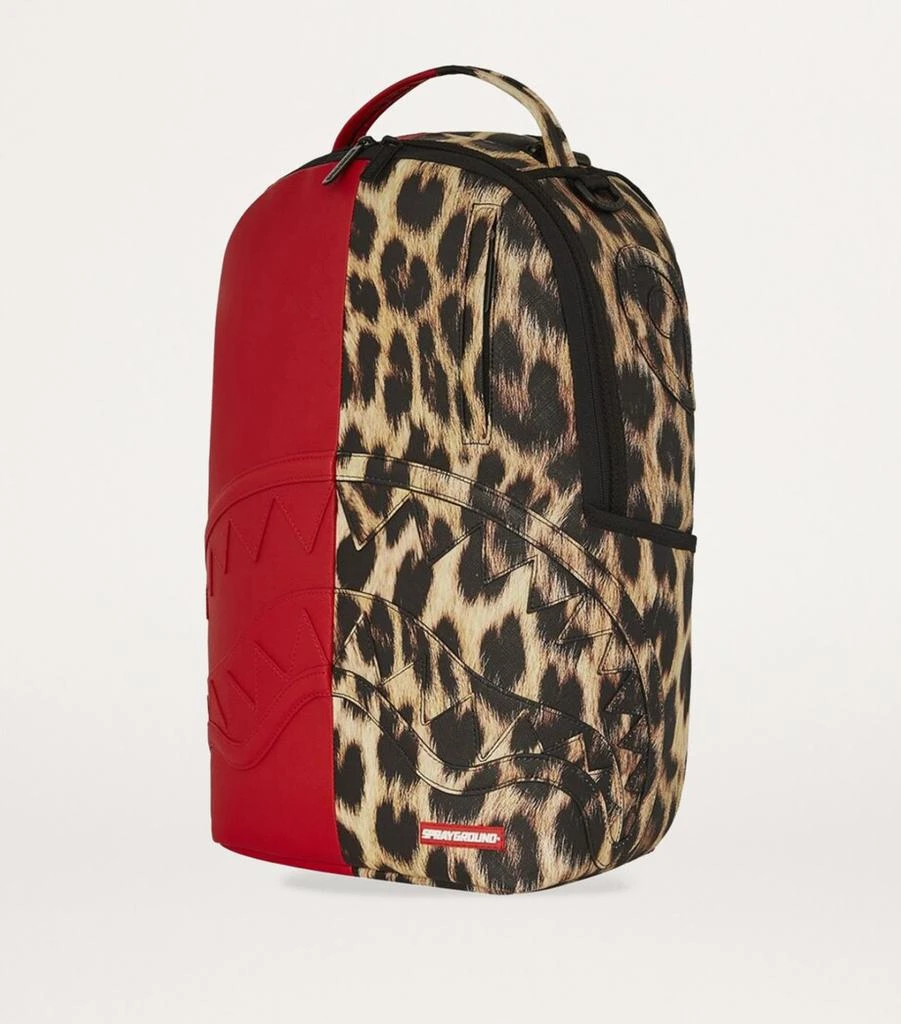 SprayGround Split Cheetah Backpack 6