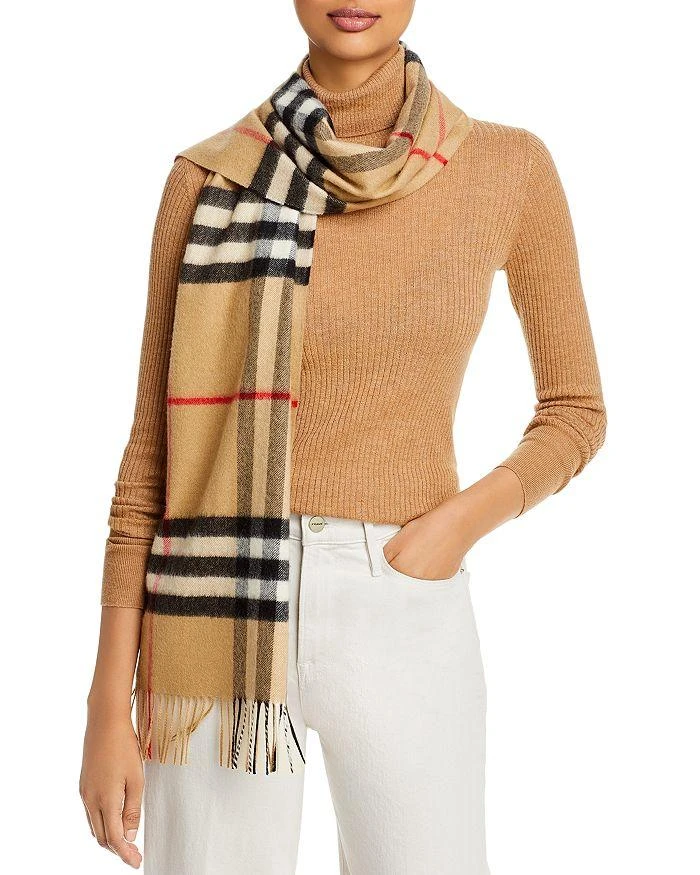 Burberry Classic Check Cashmere Scarf 2
