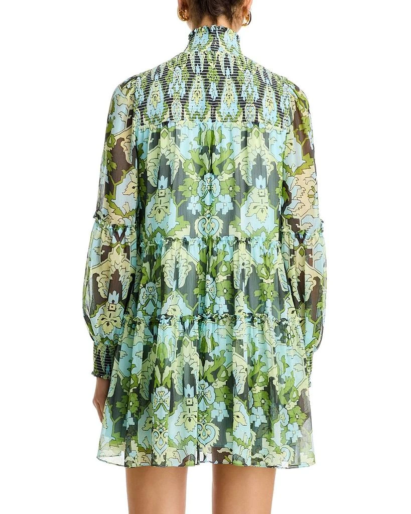 Cinq à Sept Damask Rika Paisley Smocked Tent Dress 4