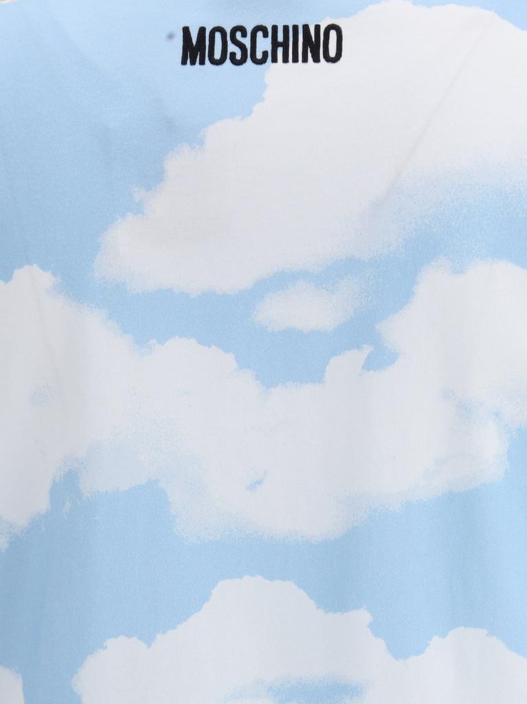 Moschino Moschino Cloud Printed Crewneck T-Shirt - Gilets