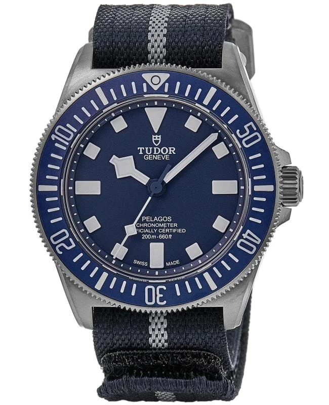 Tudor Tudor Pelagos FXD Automatic Blue Dial Titanium Fabric Strap Men's Watch M25707B/24-0001 1