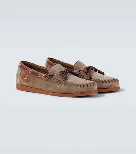 Valentino Palm Avenue suede boat shoes 5