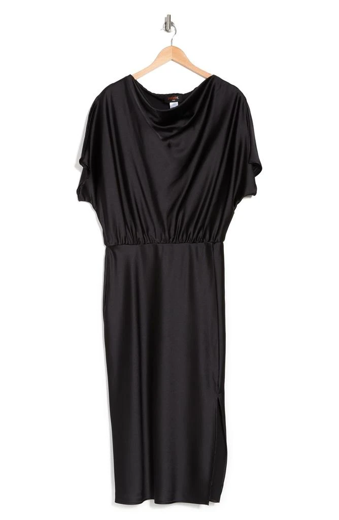 Renee C Satin Off the Shoulder Dress 3