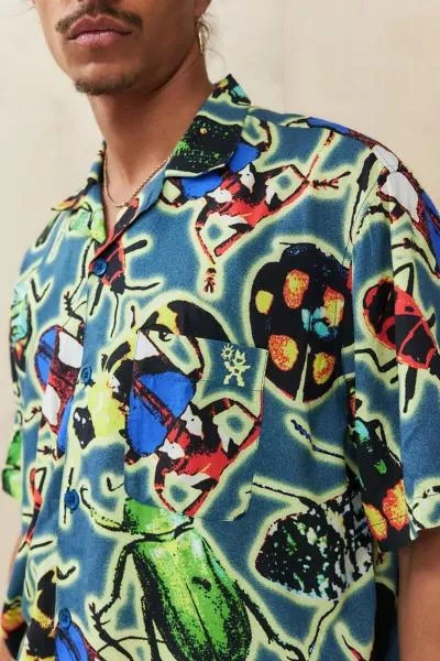Ayker Ayker Beetle Print Shirt 3