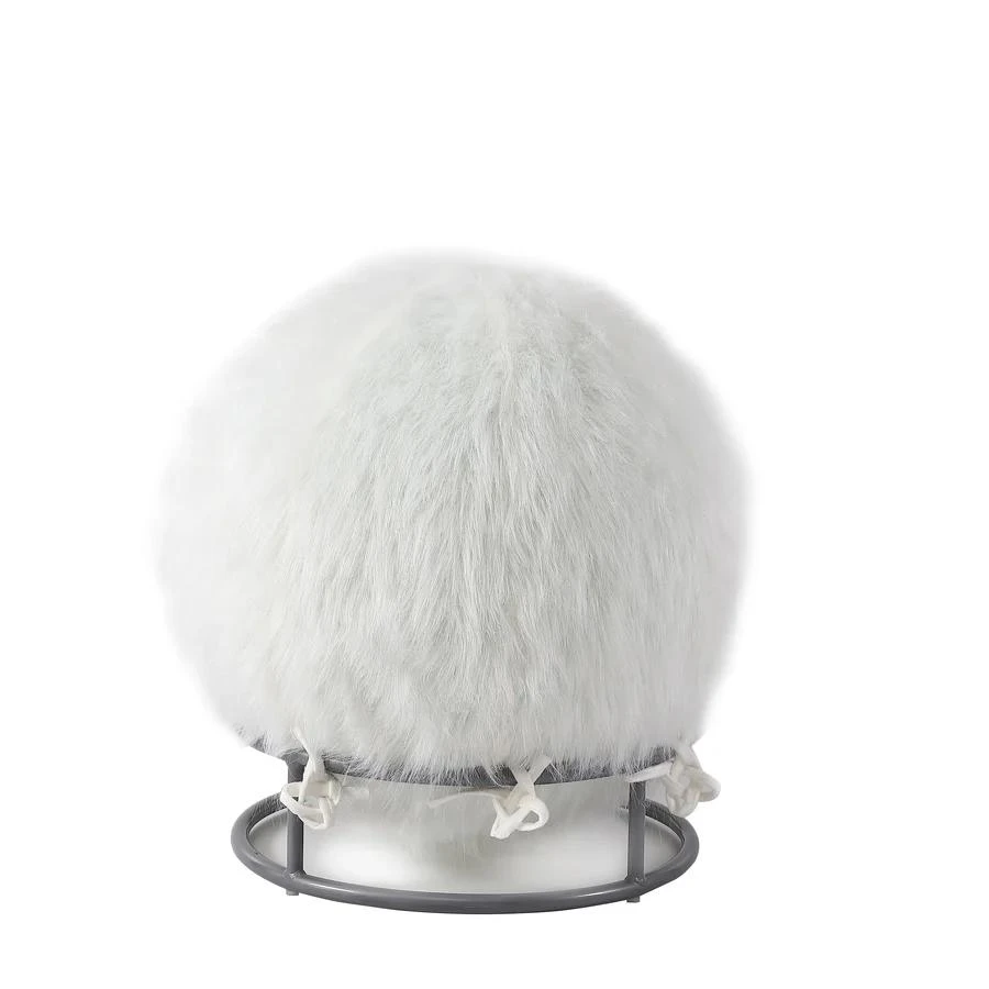 J&V Textiles 65 Inch Posture Fuzzy Exercise Yoga Ball Chair Set - 5 colors! 4