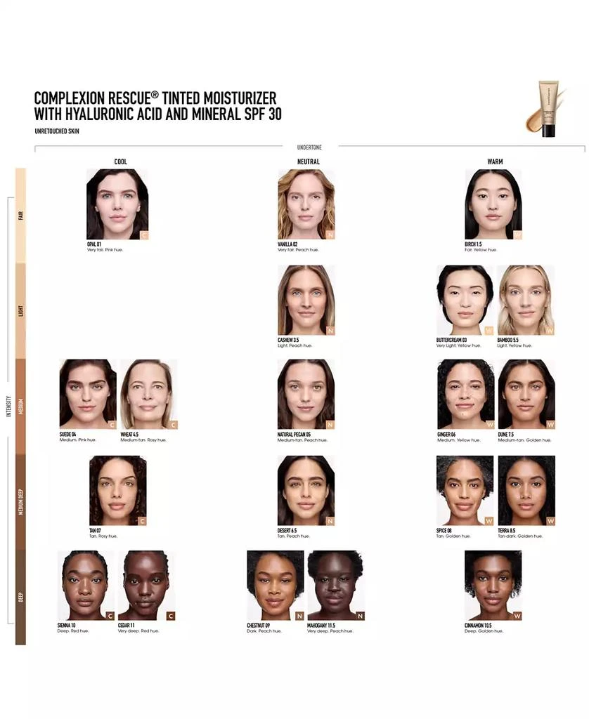 BareMinerals COMPLEXION RESCUE® Tinted Moisturizer with Hyaluronic Acid and Mineral SPF 30 17