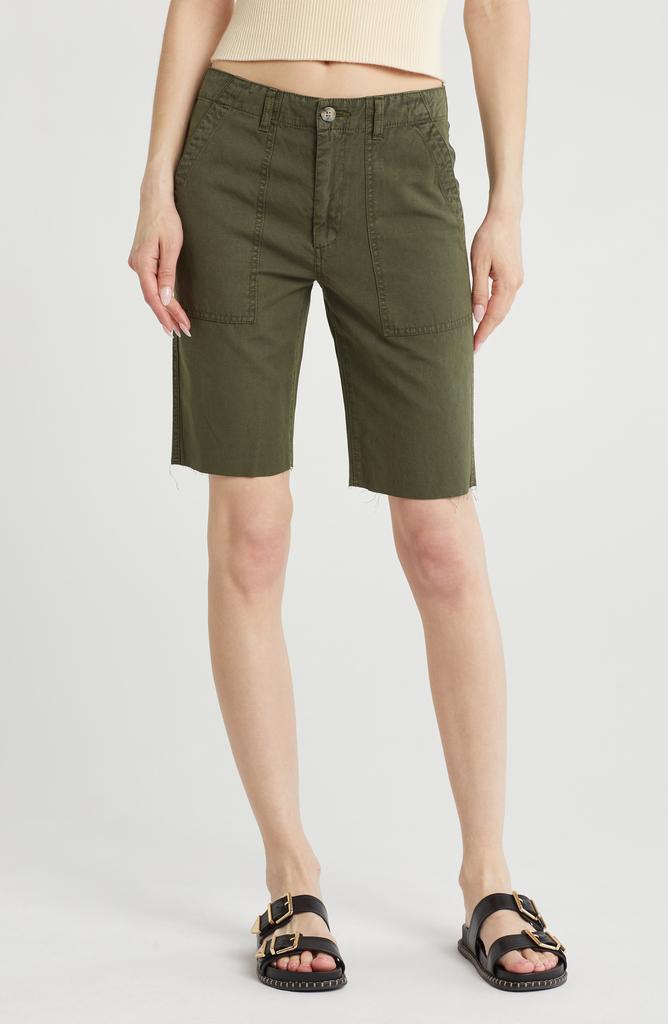 AG Wes Cotton & Linen Shorts
