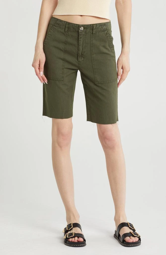 AG Wes Cotton & Linen Shorts 1