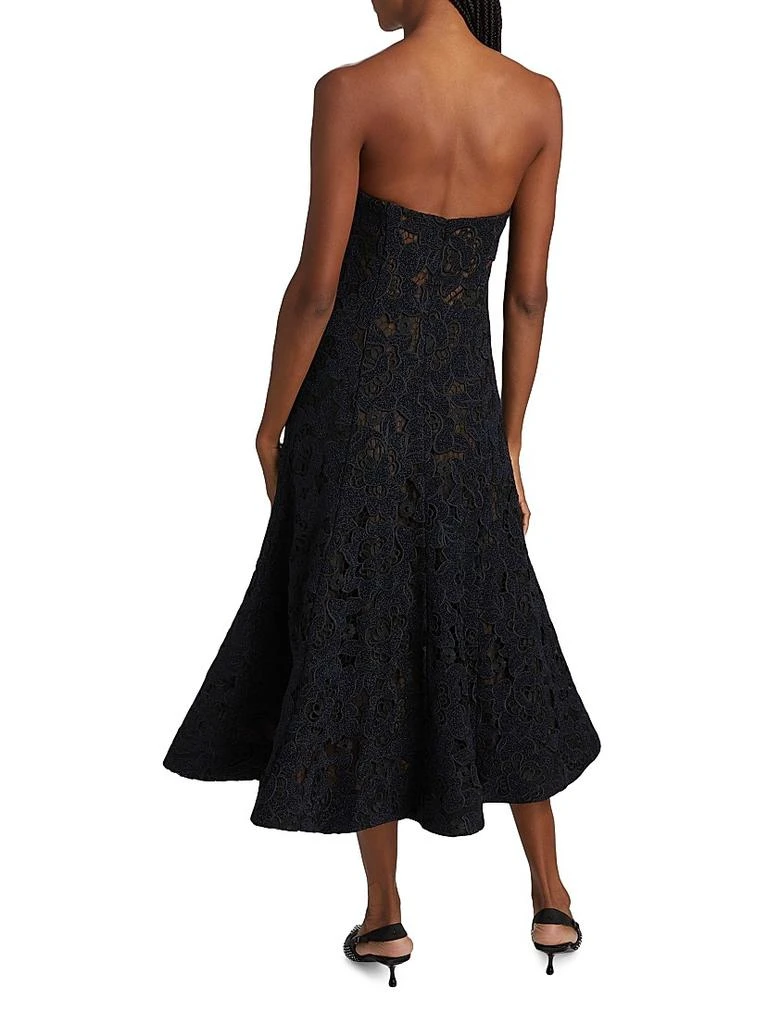 chinese dress ladies Metallic Sequin Lace Midi Dress main image 0