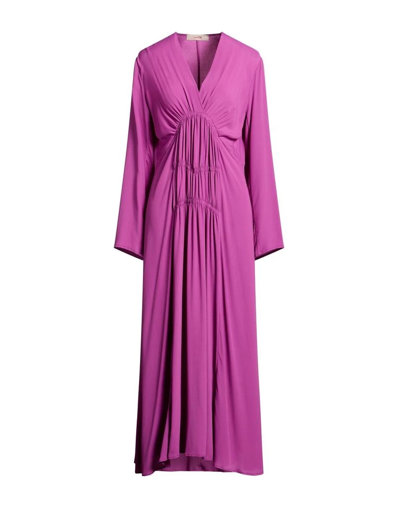 knee length dresses for ladies Black Embroidered Maxi Dress Final Sale main image 1