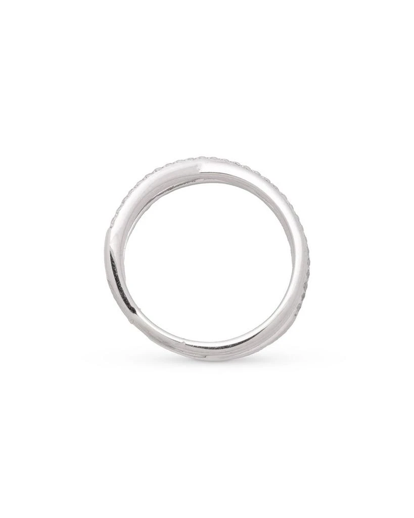 Ralph Lauren Pavé Crisscross Ring in Sterling Silver 2