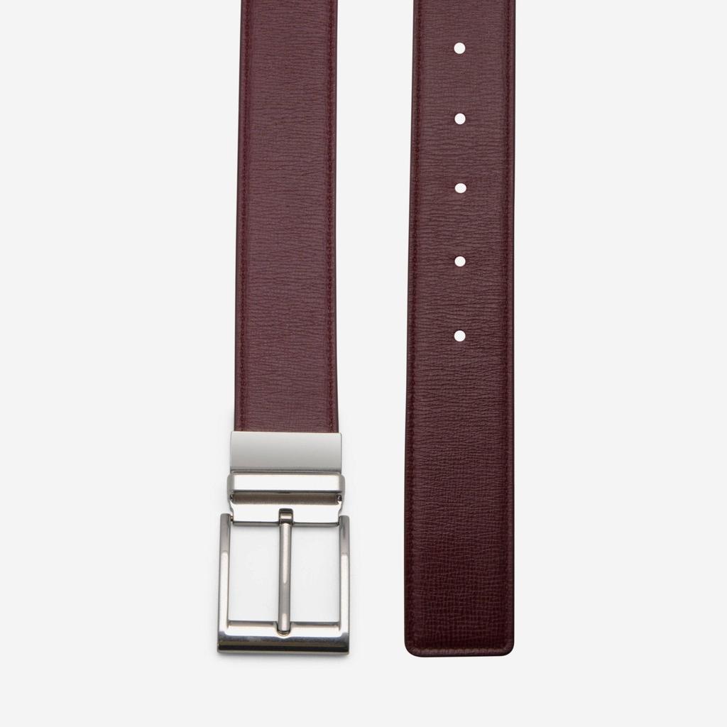 Bottega Veneta Bottega Veneta Maroon Leather Belt 609189-VMA85-6018-1