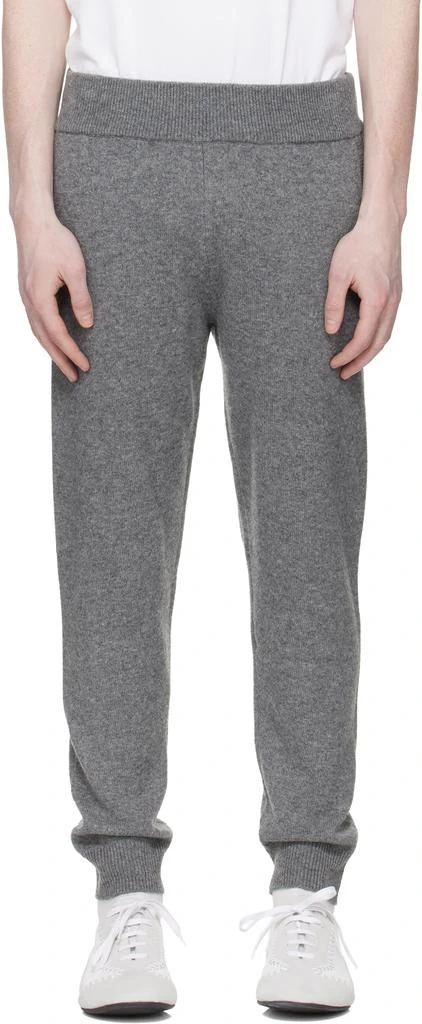 Entire Studios Gray Slim Knit Lounge Pants