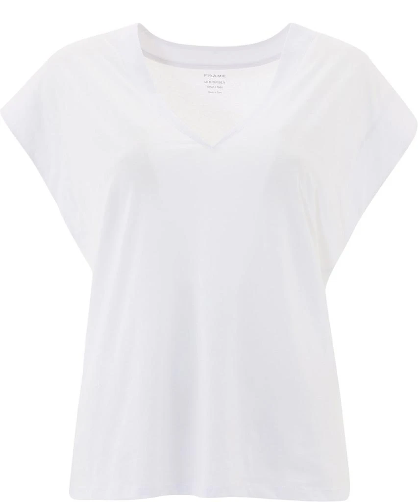 FRAME Frame Le Mid Rise V-Neck T-Shirt 1