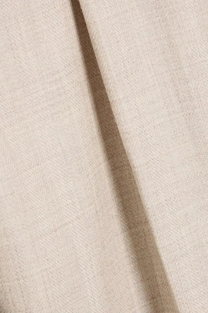 Brunello Cucinelli Pleated wool straight-leg pants 4