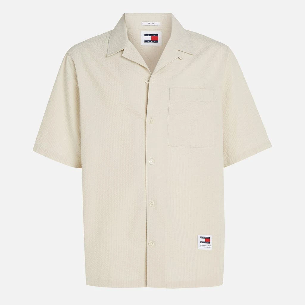 Tommy Jeans Tommy Jeans Camp Cotton Seersucker Shirt 5