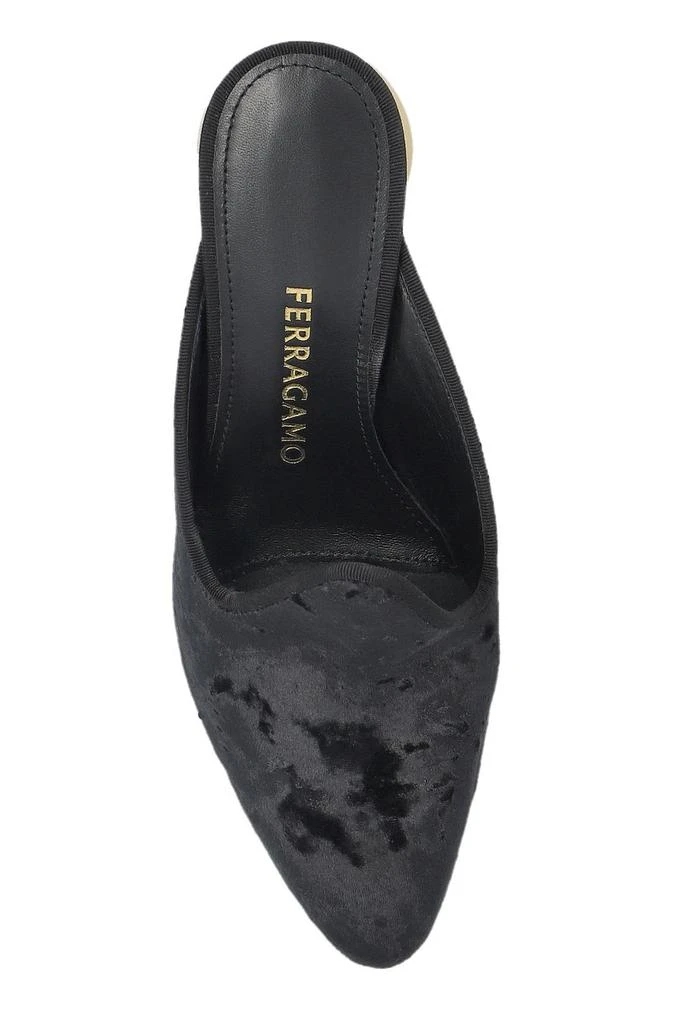 Salvatore Ferragamo Ferragamo Spherical Heel Mules 4