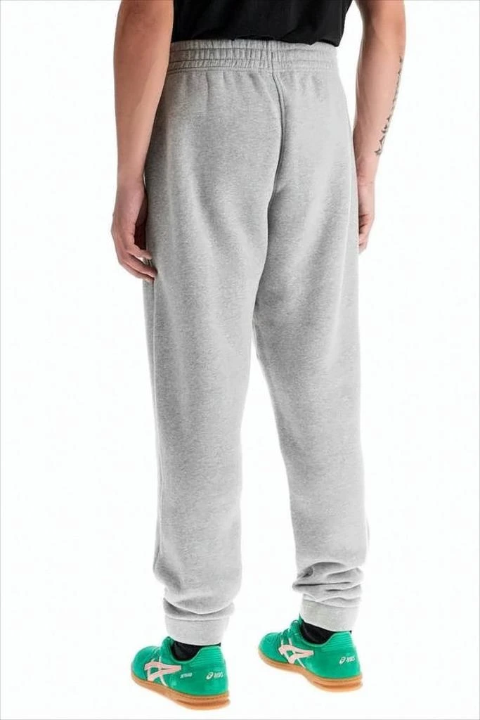 Maison Kitsune Relaxed Fit Grey Sweatpants With Embroidered Logo 3