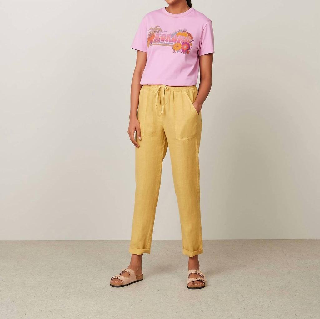 Hartford Tekomo Knit T-Shirt In Peony