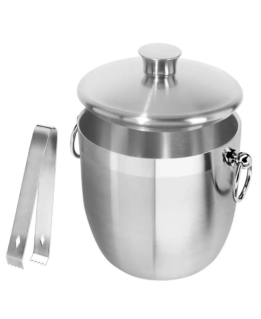 Oggi 2.8 Litre Ice Bucket with Tongs Set 2