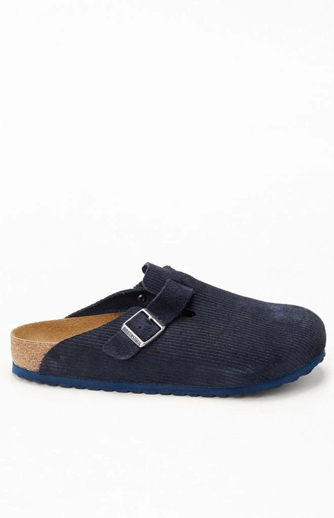 Birkenstock Boston Corduroy Clogs Midnight 1