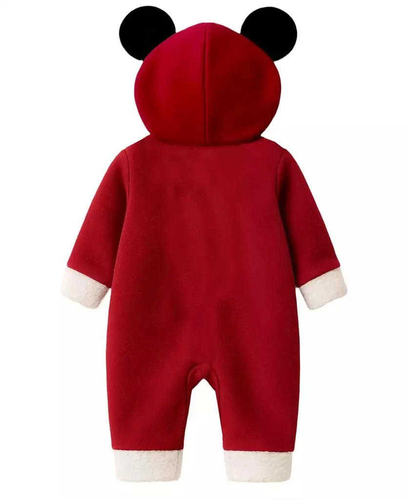 Disney Baby Boys
 Mickey Mouse Santa Long Sleeve Pramsuit 3