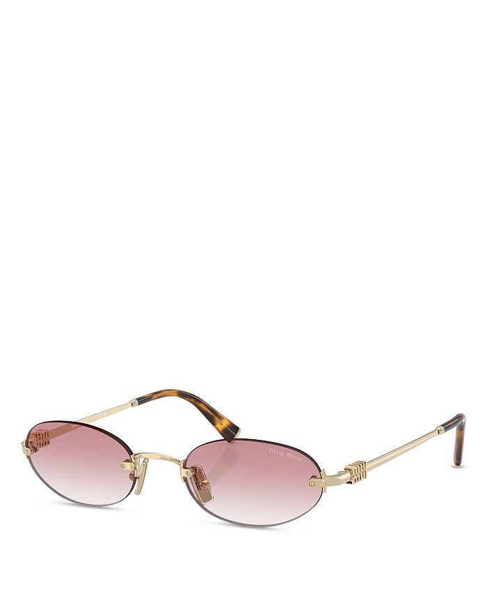 Miu Miu 0mu A06s 14l4i0 Havana Miele Sunglasses