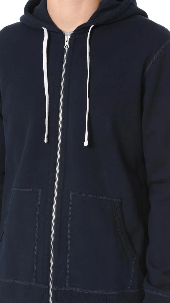 REIGNING CHAMP Midweight Terry Slim Zip Hoodie 5