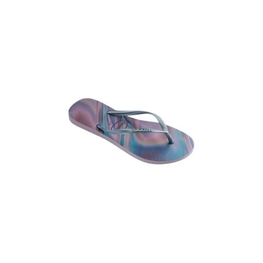 Havaianas Slim Iridescent Flip-Flops in Lilac 2