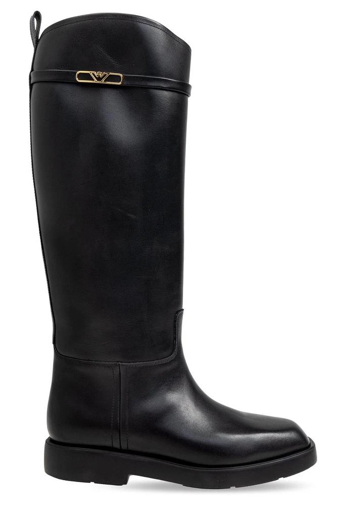 Emporio Armani Leather Boots 1