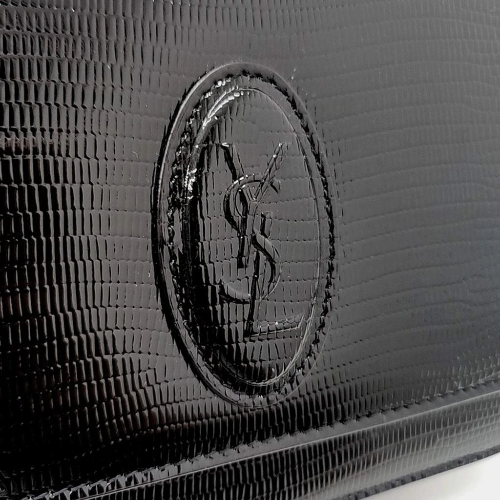 Yves Saint Laurent Saint Laurent Paris Black Leather Saddle bag 5