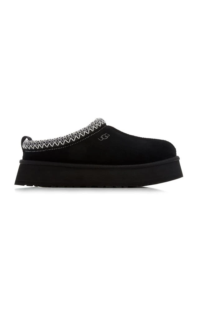 UGG UGG - Taz Sheepskin Platform Slippers - Black - US 8 - Moda Operandi 1