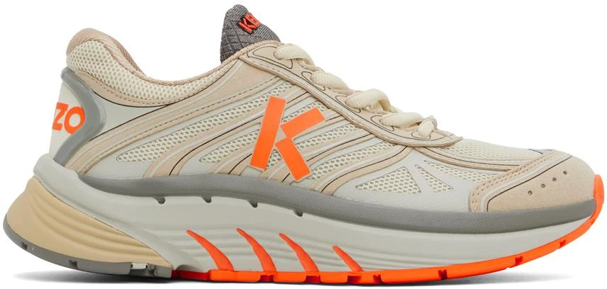 Kenzo Beige Kenzo Paris 'Kenzo-Pace' Sneakers 1