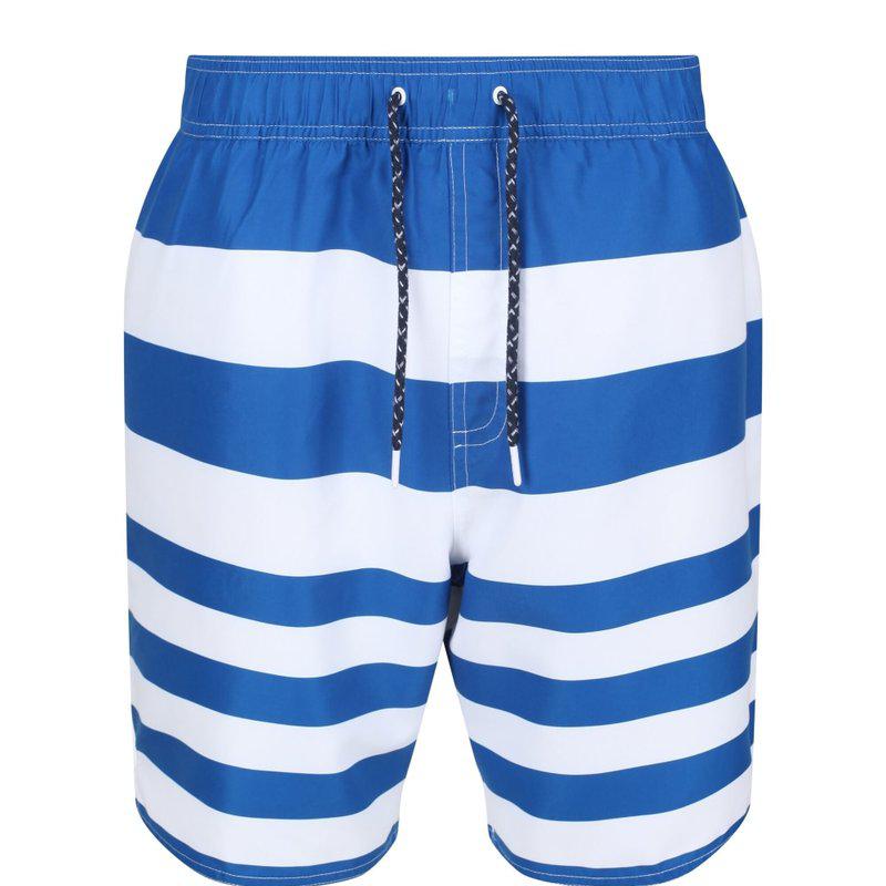 Regatta Mens Hamza Striped Swim Shorts