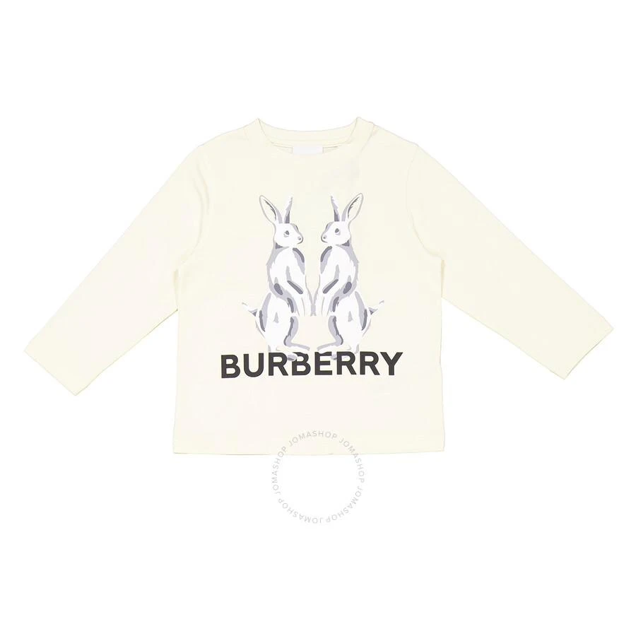 Burberry Kids Animal Kingdom Print Long Sleeve T-Shirt 1