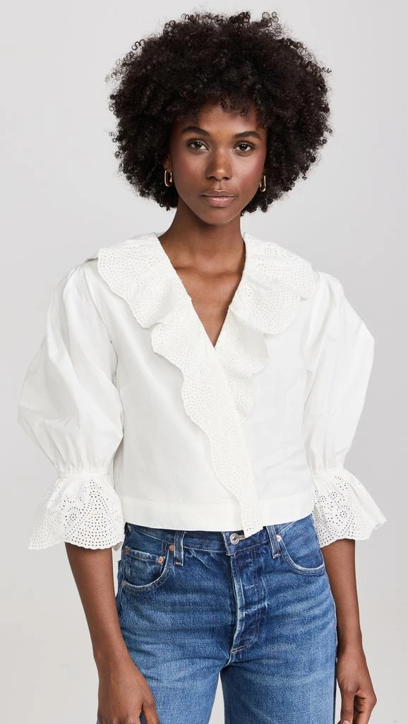 Posse Beryl Cross Over Blouse 6