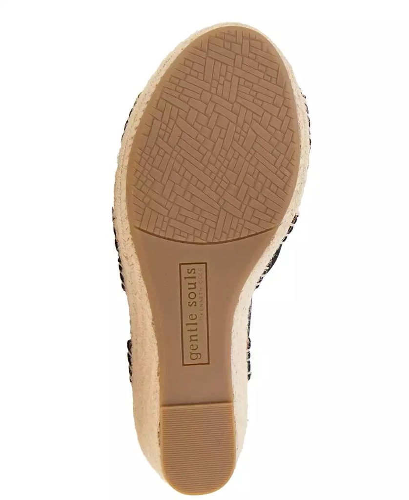 Gentle Souls Women's Caspain Wedge Sandals 5
