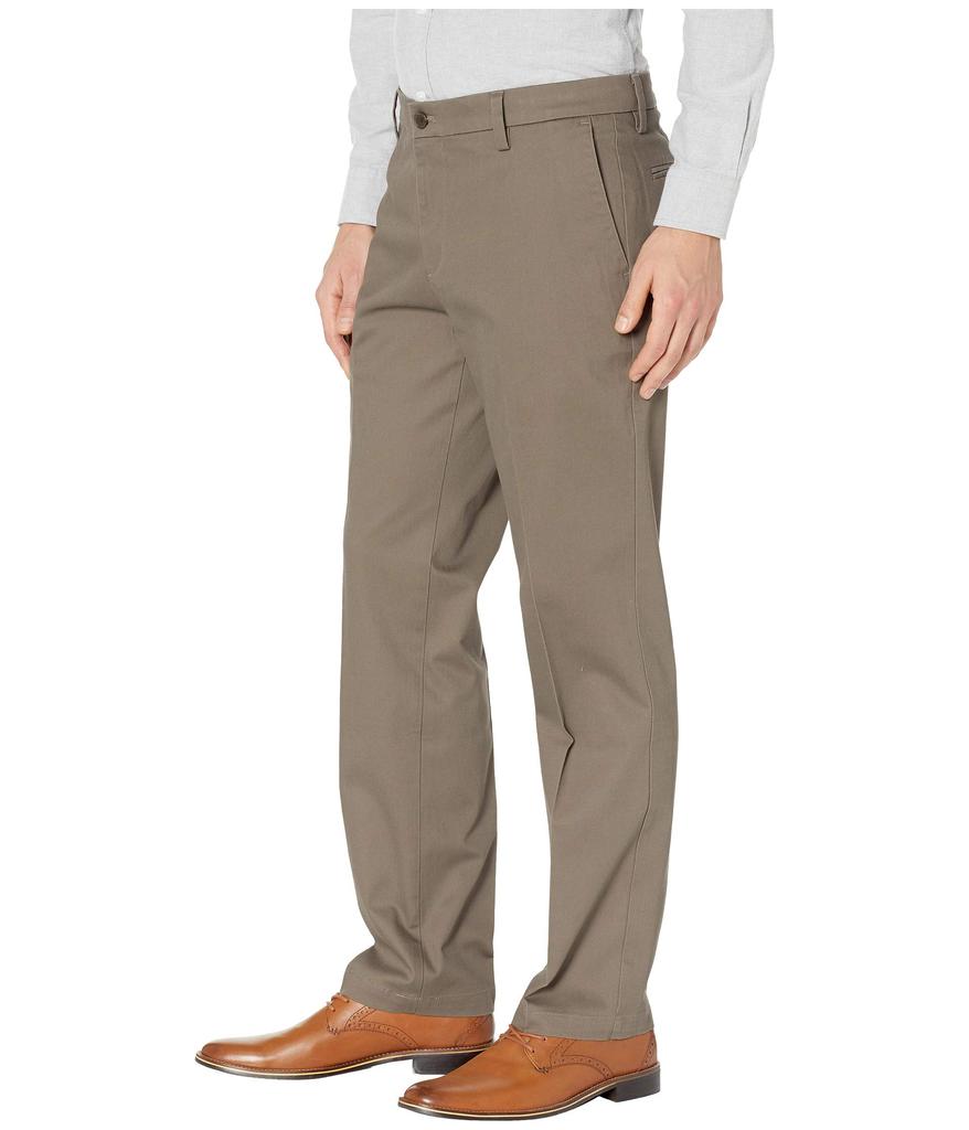 Dockers Straight Fit Signature Khaki Lux Cotton Stretch Pants D2 - Creased