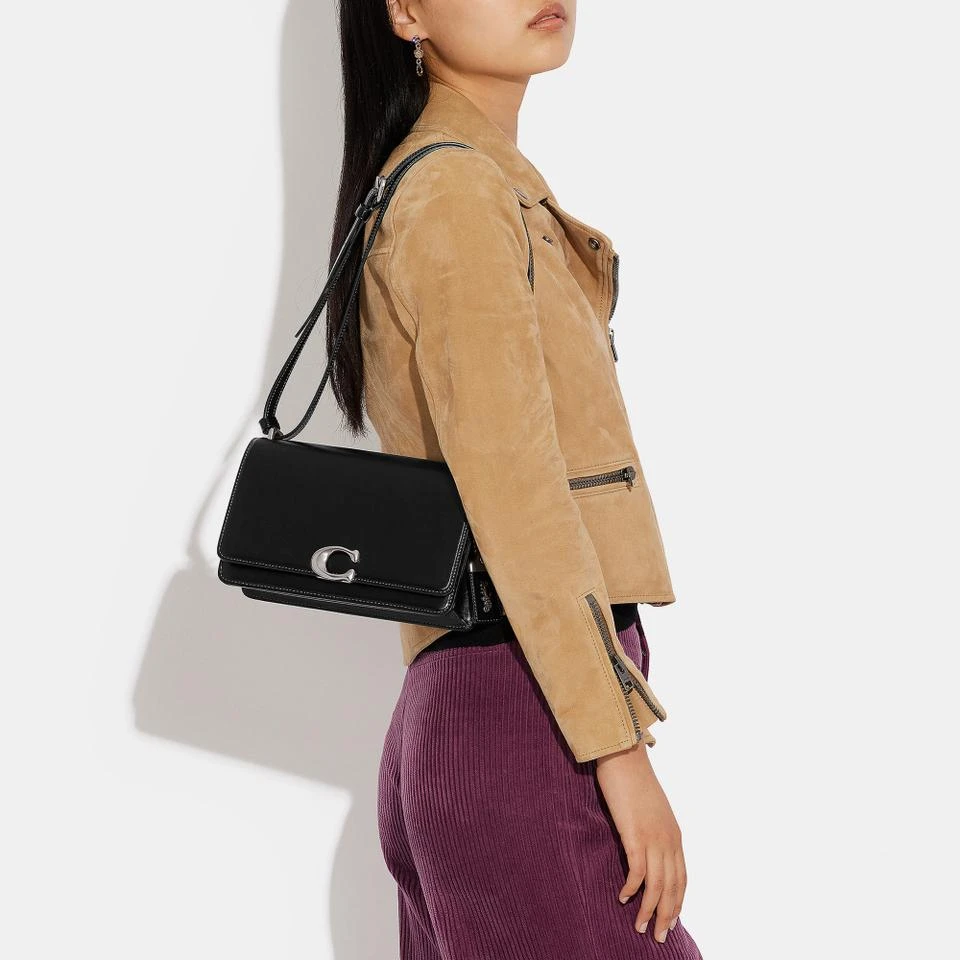 Coach Coach Bandit Luxe Leather Shoulder Bag 2