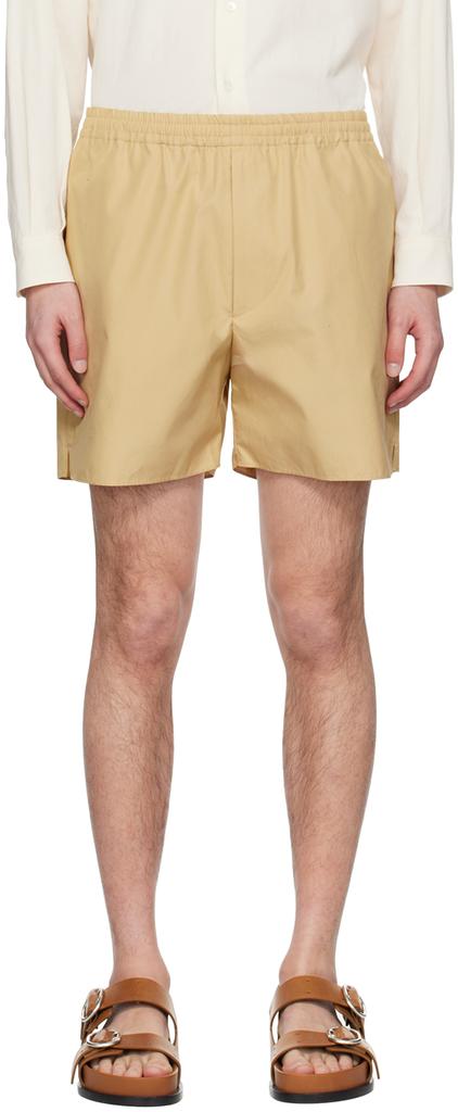 AURALEE Red Wool Max Canvas Shorts - Pants - Compare Prices