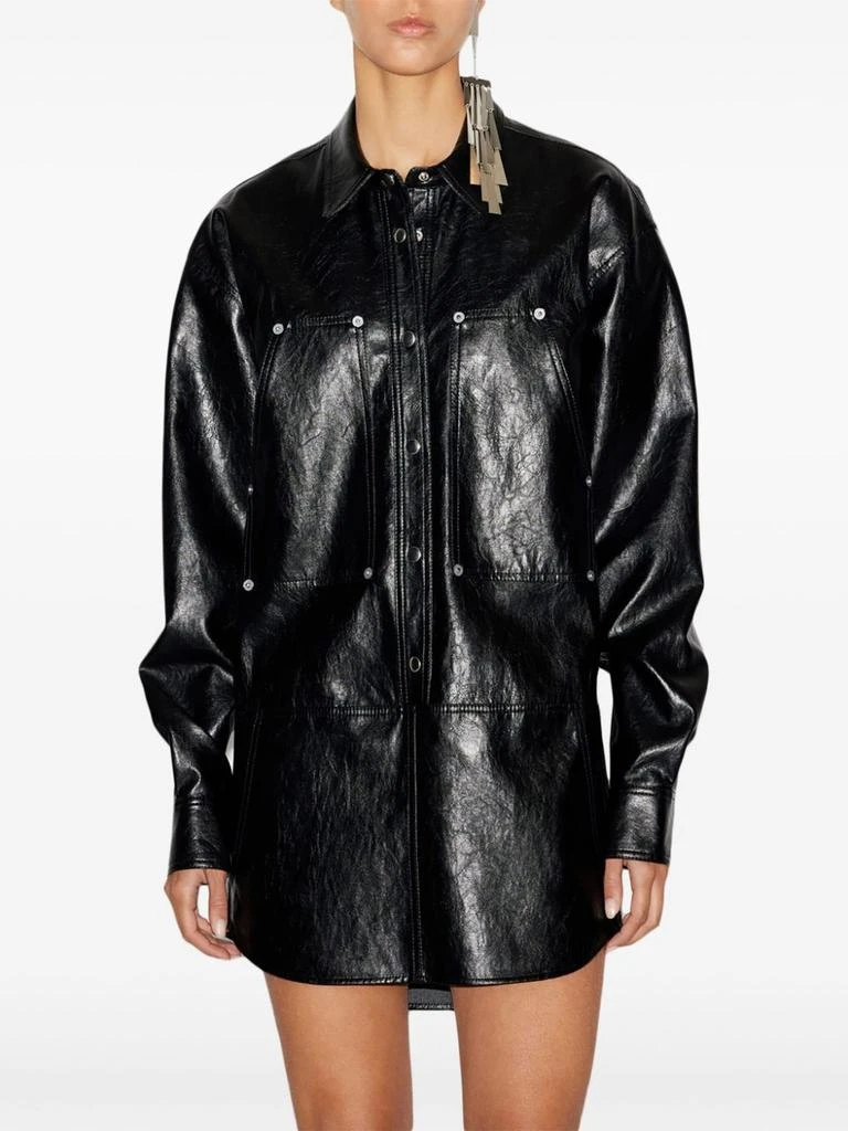 AYALI BLACK LEATHER DRESS  On Sale Now with Up to 32% Off | Discover  Exclusive Deals & Savings at BeyondStyle  Authentic Isabel Marant  women|clothing|dresses with Limited-Time Discounts, Free Shipping, and