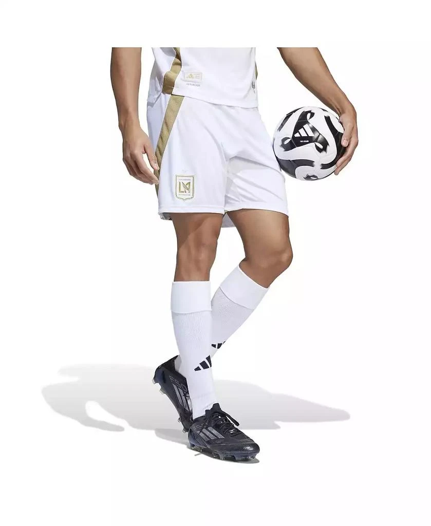 Adidas Men's White LAFC Away 2025 Secondary Authentic Shorts 2