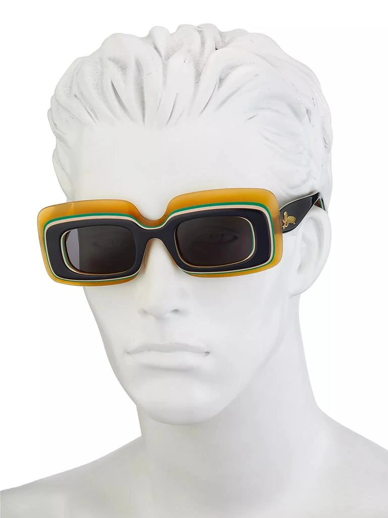 Loewe LOEWE x Paula's Ibiza 47MM Rectangular Sunglasses 3