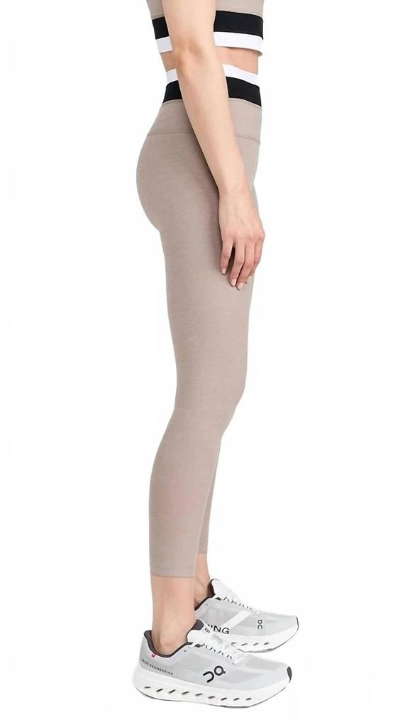 Beyond yoga Women
s Horizon Midi Legging In Tan With Band 2