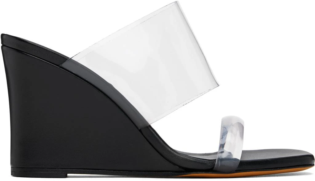 Maryam Nassir Zadeh Black Olympia Wedge Heeled Sandals 1