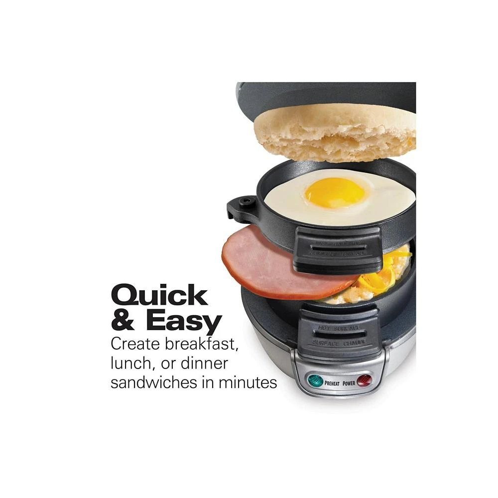 Hamilton Beach Breakfast Sandwich Maker 3