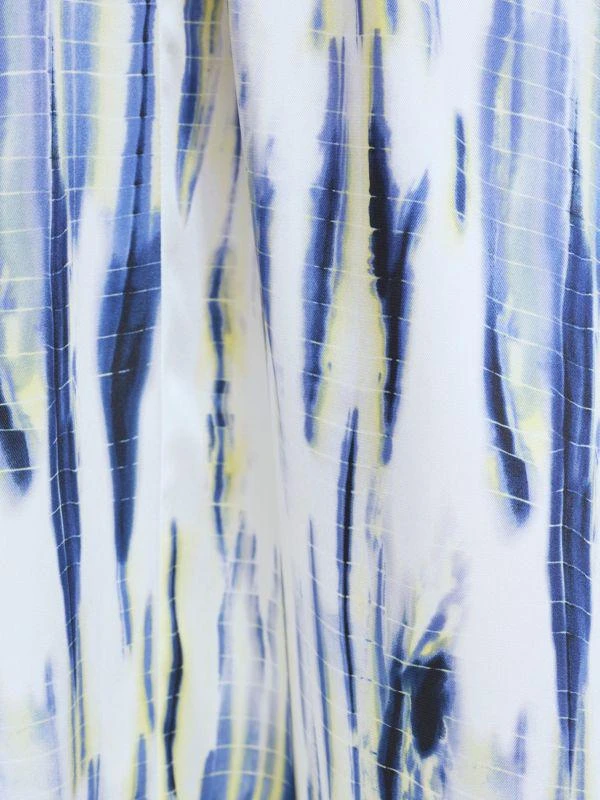 DKNY Ruched Halter Printed Maxi Dress 6