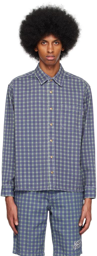 Noon Goons Blue Surf Denim Shirt