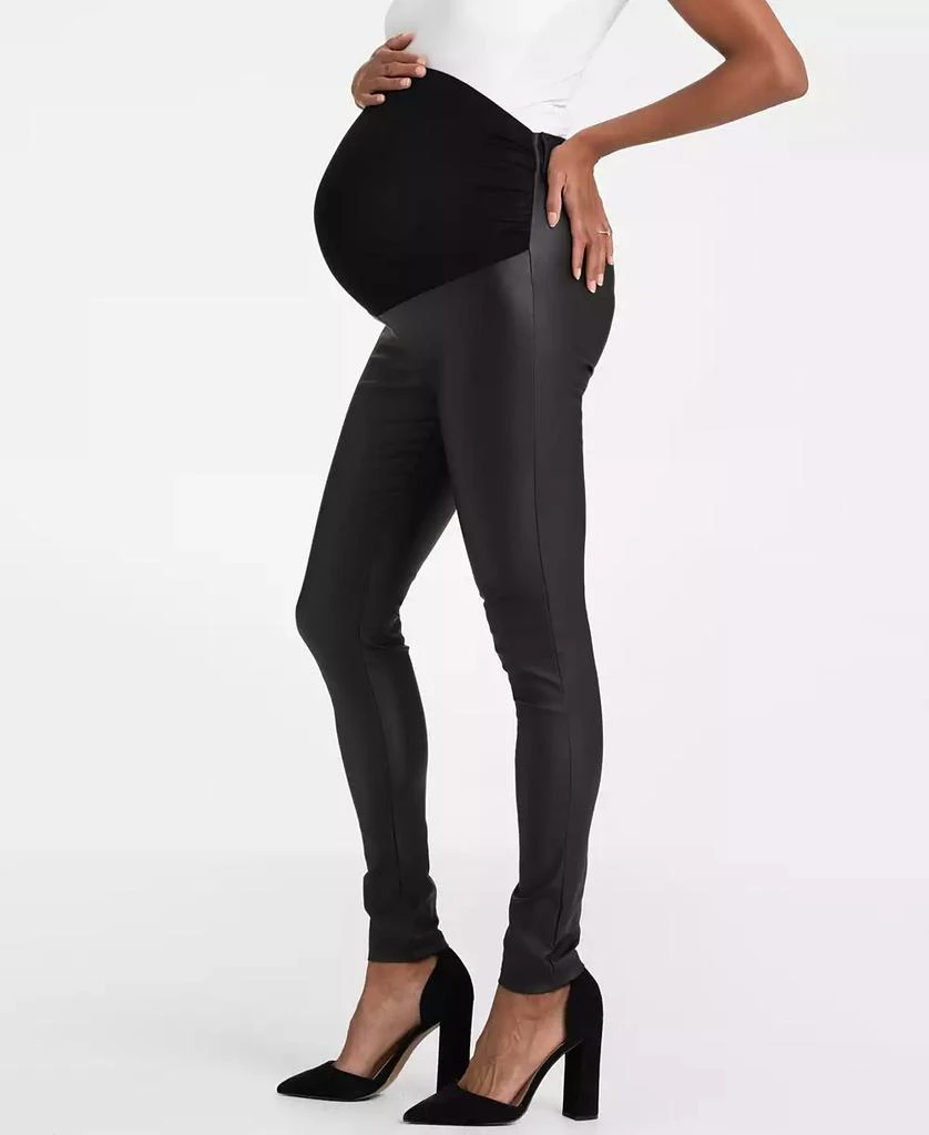 Seraphine Women's Matt Coated Maternity Leggings 8