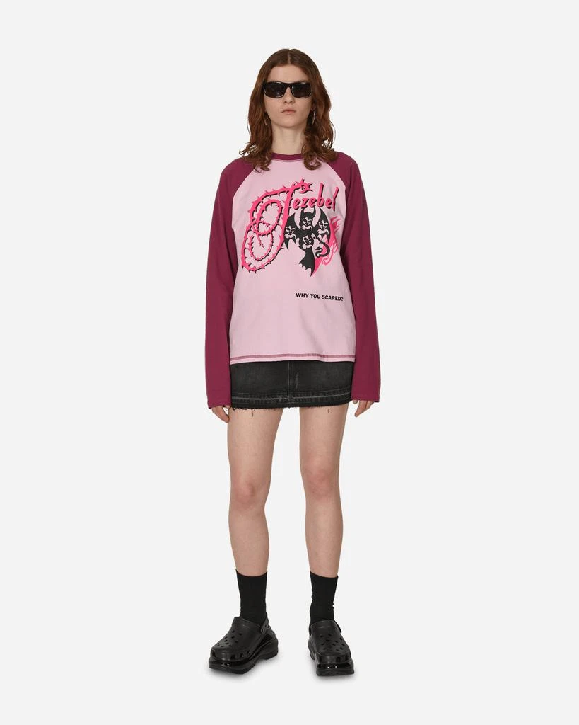 Cormio Harry 2.0 Oversized Longsleeve T-Shirt Prune / Pink 4